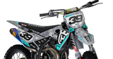 Hawk HUSQVARNA - Graphics Kit (Teal)