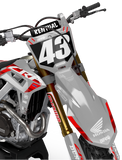Factory HONDA - Graphics Kit {Grey}