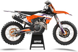 Enemy KTM - Graphics Kit {white)