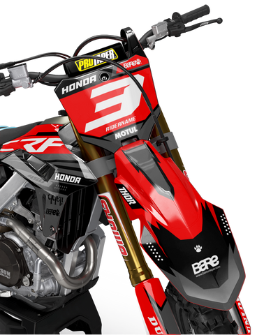 GP HONDA - Graphics Kit – Bare Unique