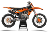 Tear KTM - Graphics Kit {Orange}