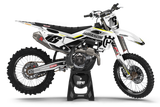 Flow HUSQVARNA - Graphics Kit {White}