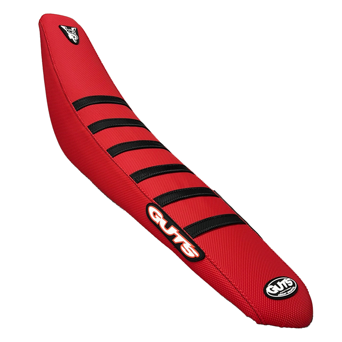 Guts Racing Seat Cover (GASGAS) MC85 2021-2023 BLACK RIBS, RED SIDES ...