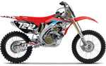 Seebra HONDA - Graphics Kit {Red / Black}