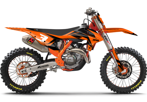 Need KTM - Graphics Kit {Orange / Black}