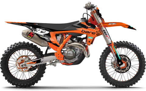 Stray KTM - Graphics Kit {Orange / Black}