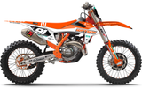 Suspect KTM - Graphics Kit {White / Orange}