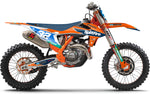 Vulture KTM - Graphics Kit {White / Orange}