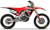 Braap HONDA - Graphics Kit {Red / Black}